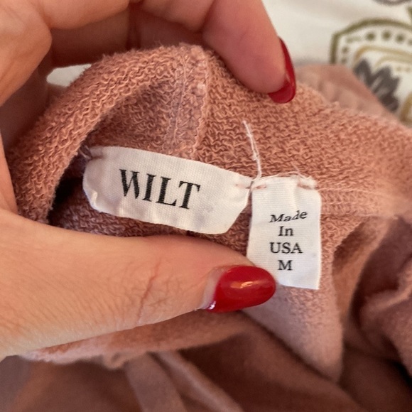 Wilt dusty rose sweatshirt - Picture 3 of 4
